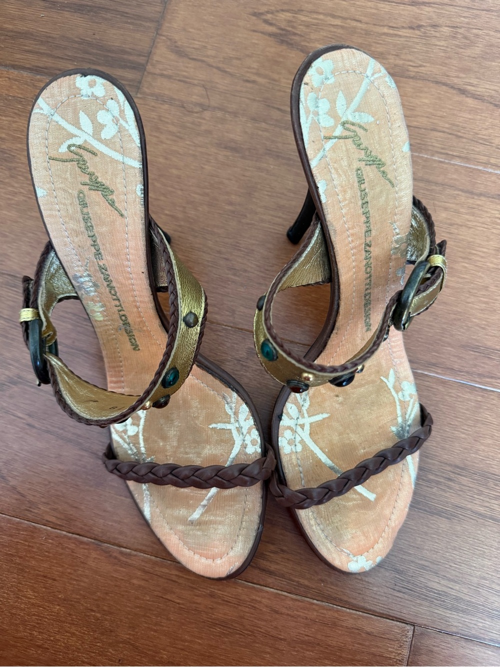 VINTAGE GIUSEPPE ZANOTTI MULES. - Picture 4 of 4